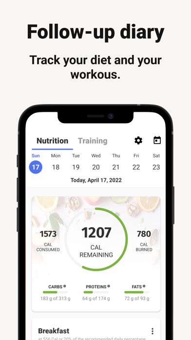 My Personal Coach Screenshot