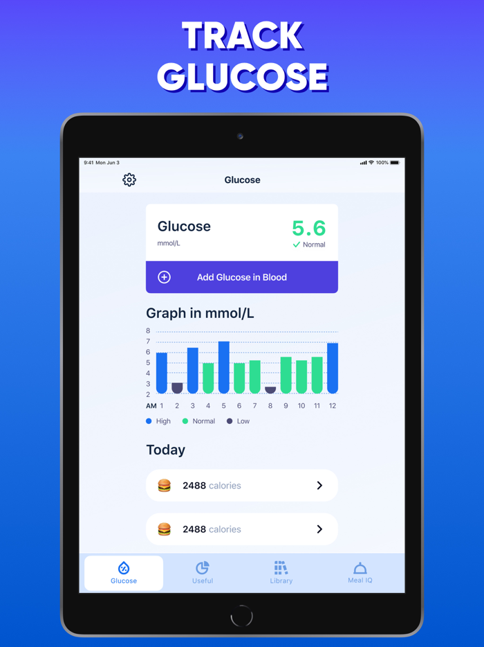 Blood Sugar and Glucose Monitor