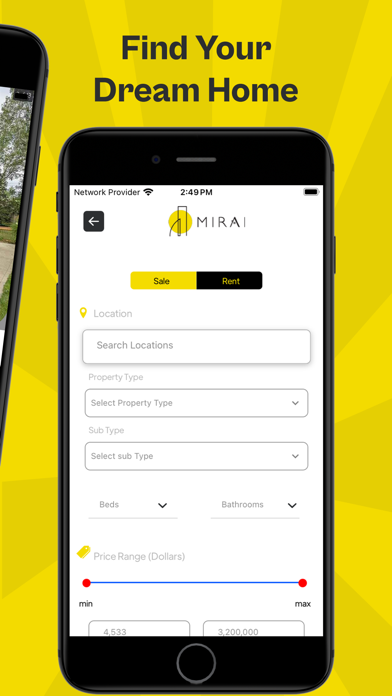 Mirai - Real Estate Screenshot
