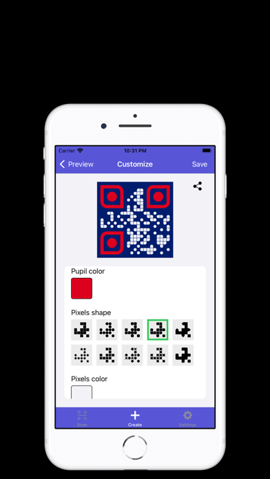 Custom QR - Scan and create