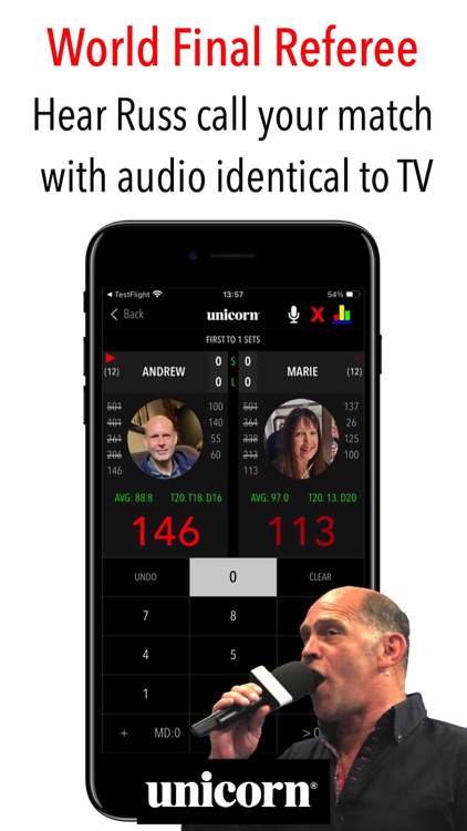 Russ Bray Darts Scorer Pro screenshot-0