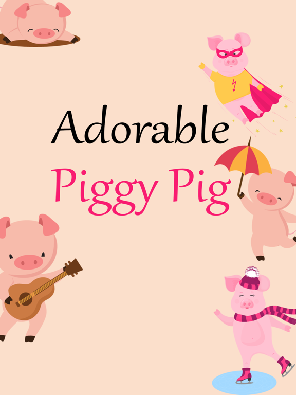 Screenshot #4 pour Adorable Piggy Pig