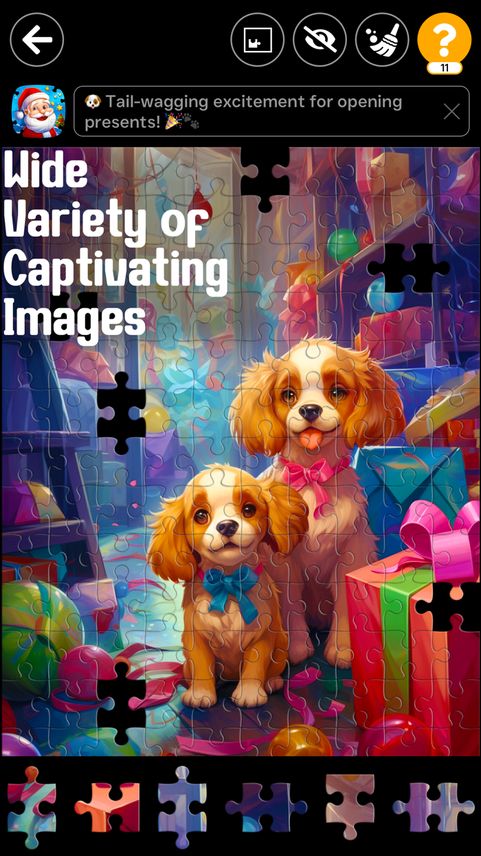 Magic Santa Jigsaw Puzzles