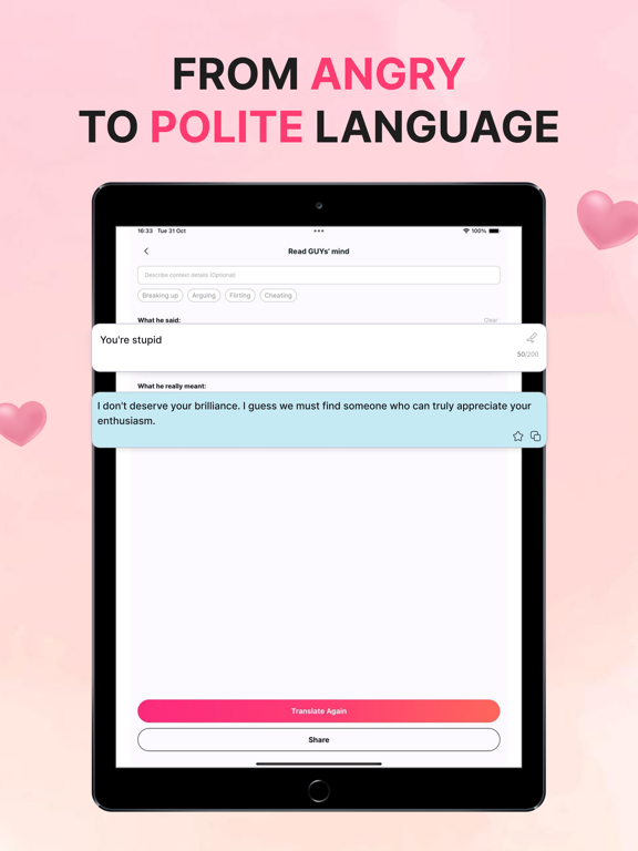 Empai: Empathic AI Assistant iPad screenshot 6 - Lifestyle app
