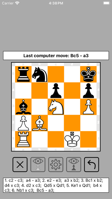 Blindfold Chess 5x5 screenshot 1