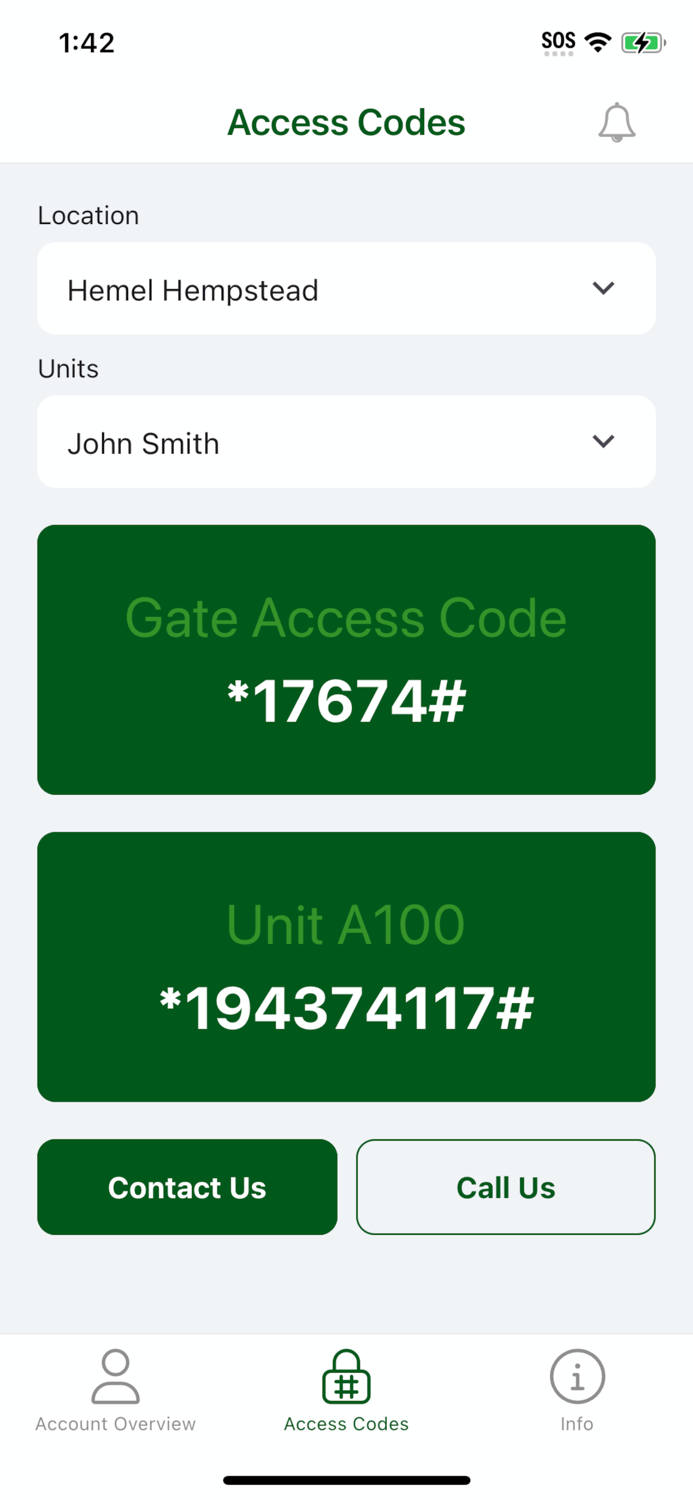 the self storage company