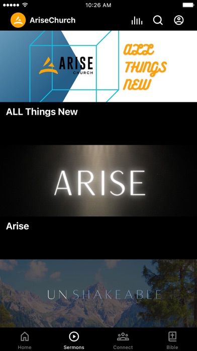 Arise Church NC Screenshot