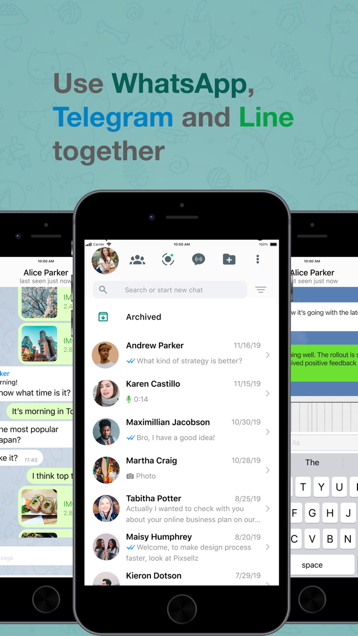Messenger for WhatsApp and More