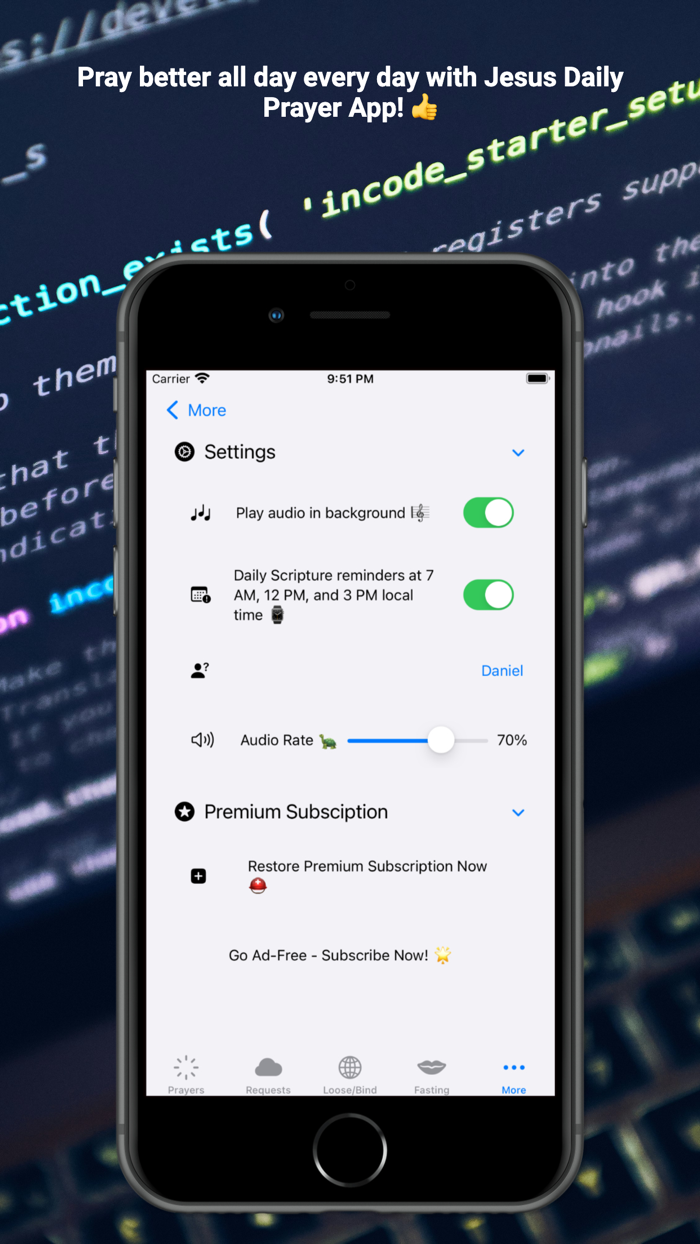 Jesus Daily Prayer App