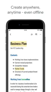 google docs: sync, edit, share iphone screenshot 1