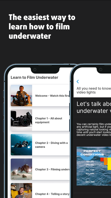Underwater Video Academy Screenshot 2 - AppWisp.com Underwater Video Academy Screenshot 2 - AppWisp.com