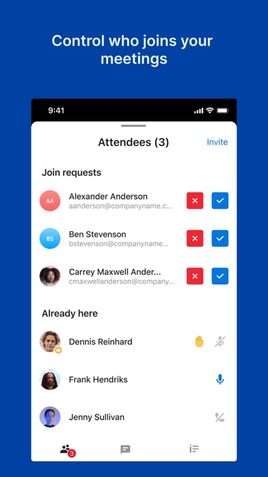 Ascend Meetings Screenshot