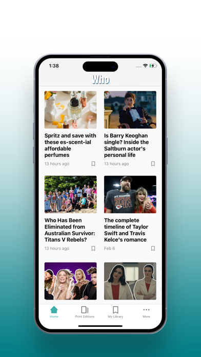 WHO Magazine Screenshot