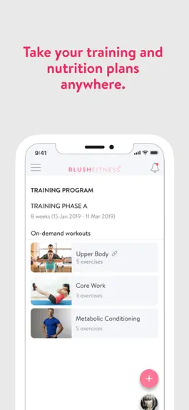Game screenshot BLUSH FITNESS Virtual hack
