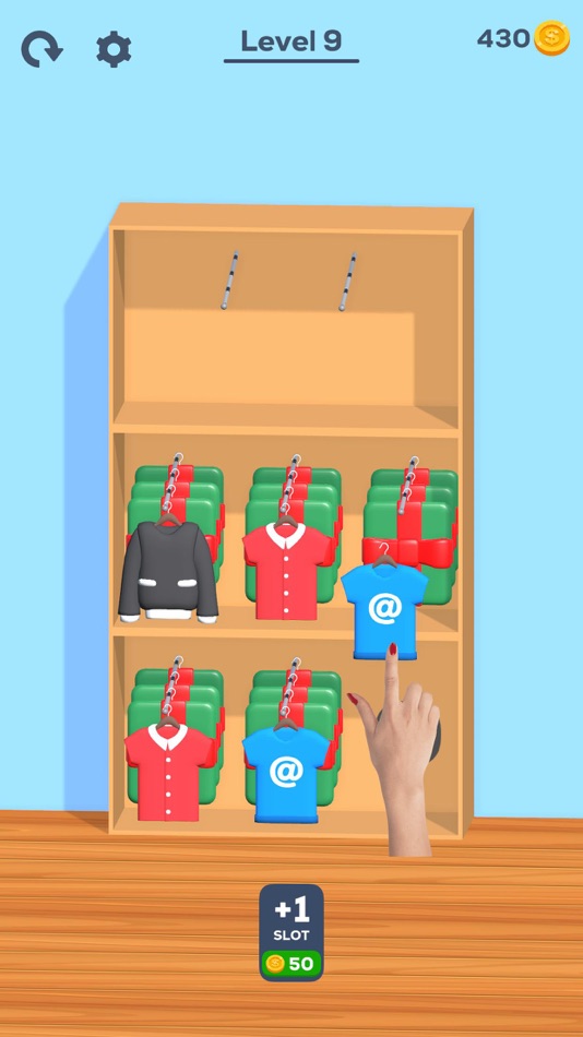 #5. Cloth Sorting (iOS) By: Wery Games Limited