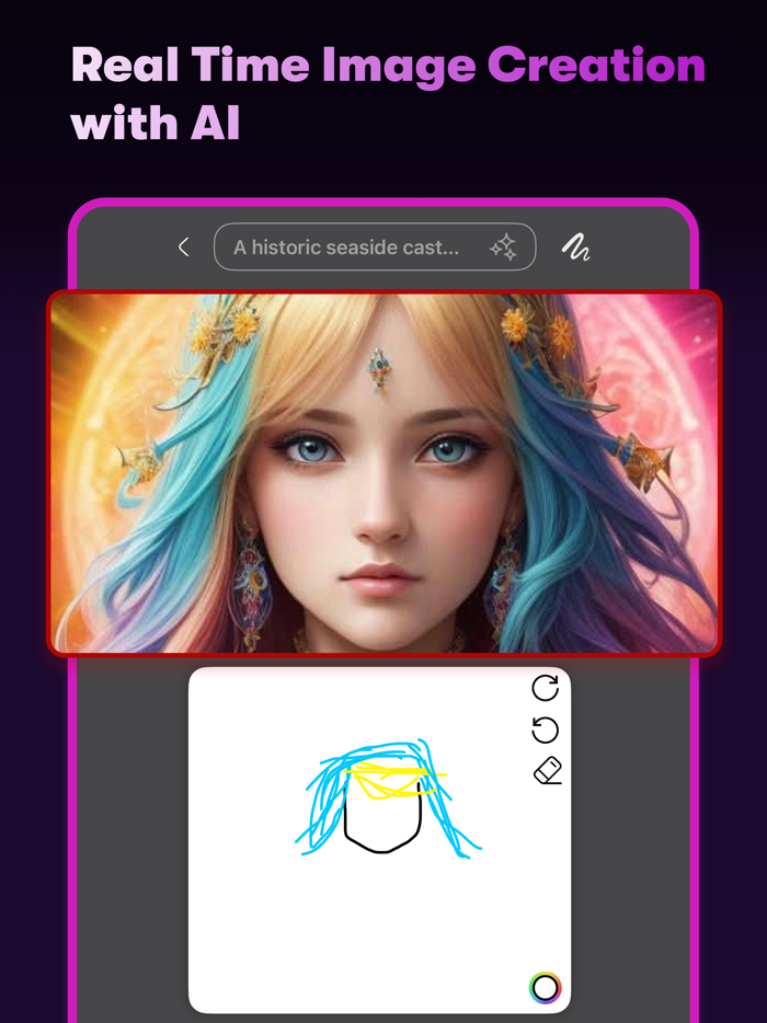 AI RealTime Drawing-WizardAI
