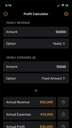 Profit & Margin Calculator iPhone image 4