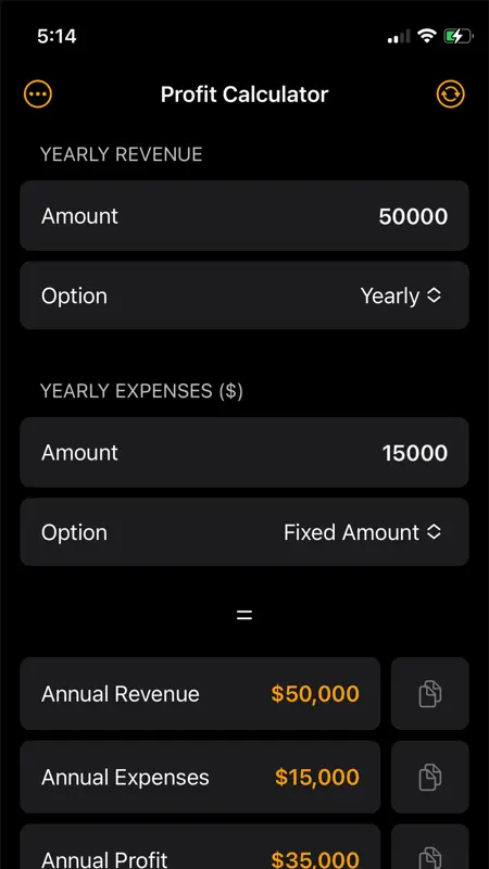 Profit & Margin Calculator screenshot 4 of 6