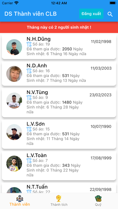FC Hoà Gia Screenshot