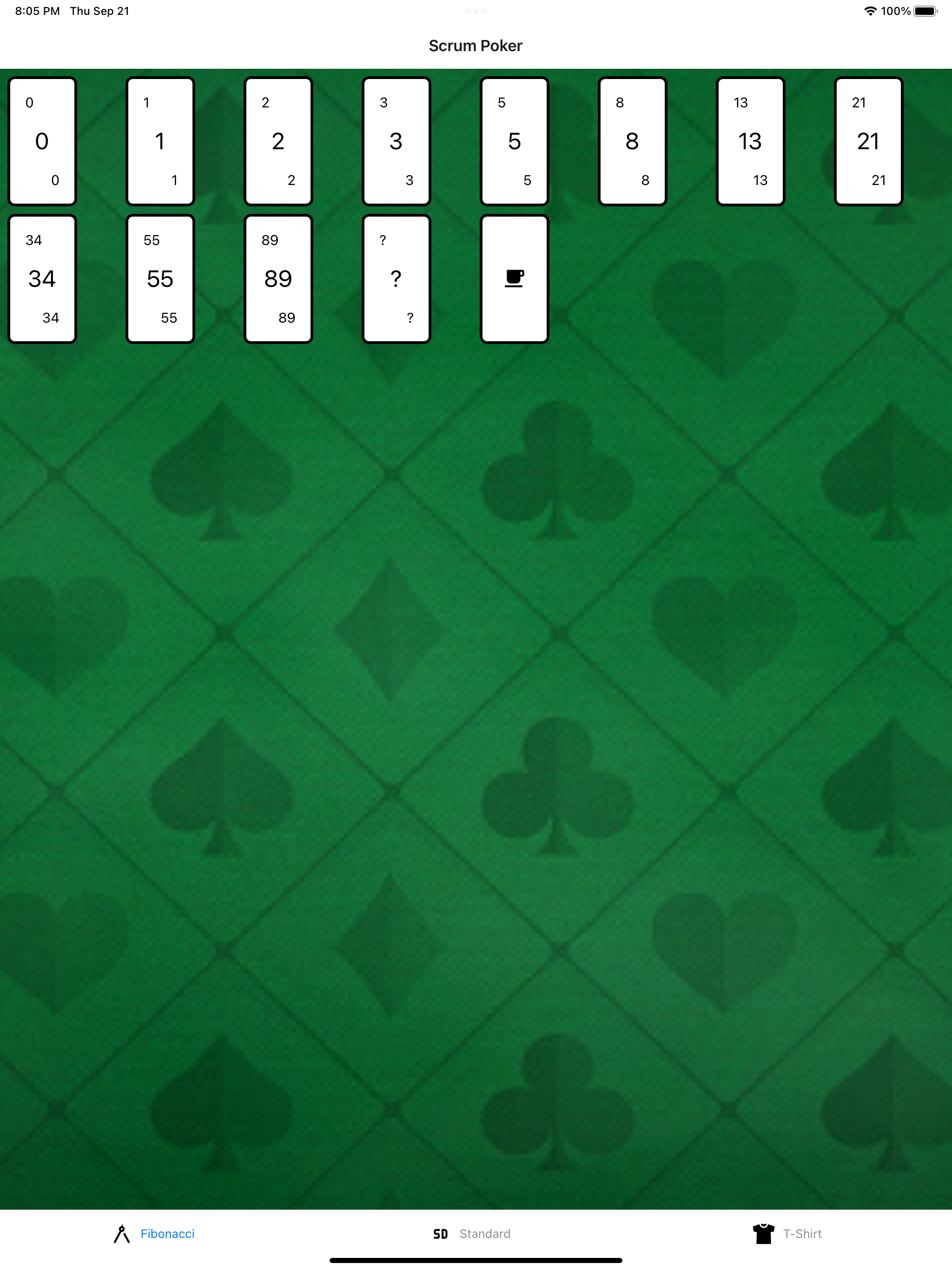 Scrum Poker