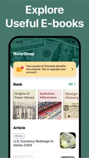 How to cancel & delete notesnap: banknote identifier 4