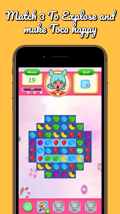 Tocca Land Candy Puzzle Screenshot