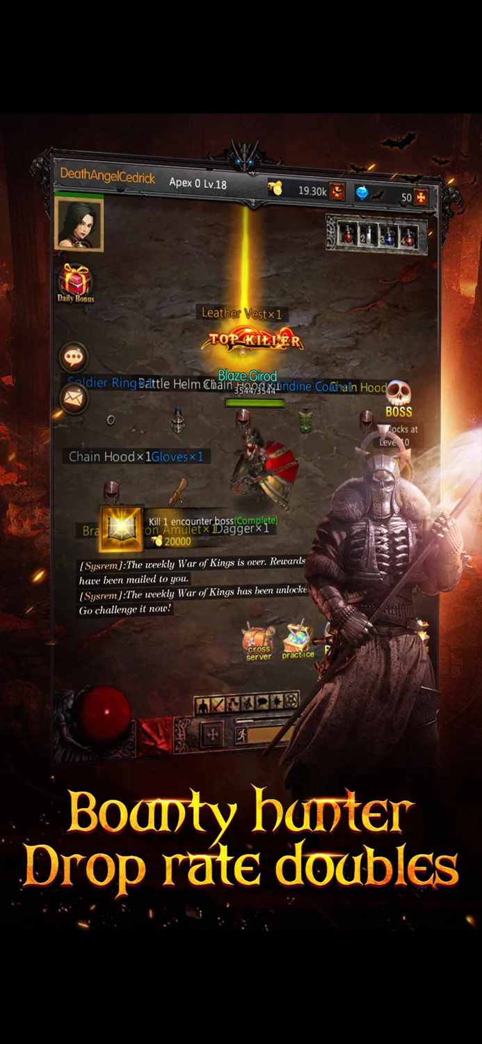 Dark God of War Idle AFK RPG