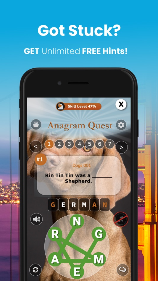 #6. Anagrams: Word Trivia (iOS) 由: Olde Skuul Entertainment, Inc.