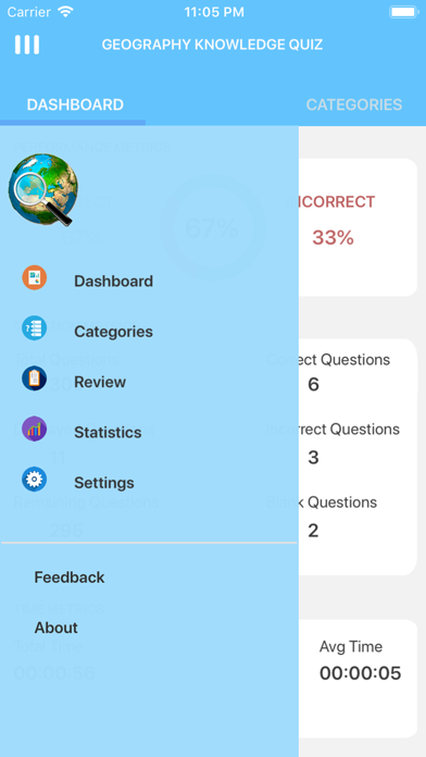 Screenshot #1 pour Geography Knowledge Quiz