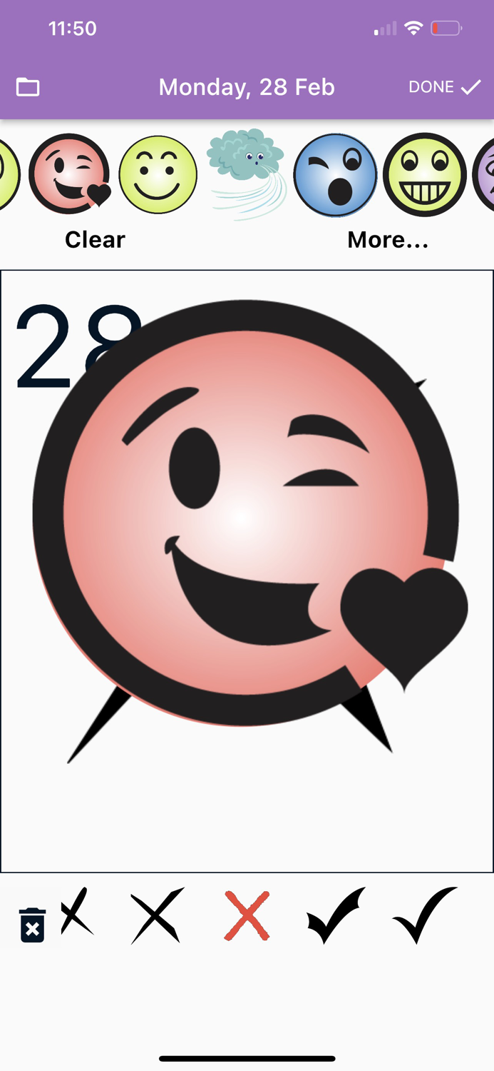 Event countdown app - Crosser