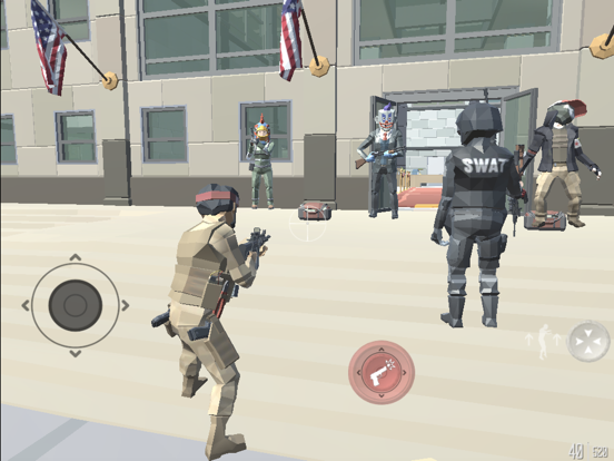Screenshot #4 pour Police Squad Bank Robbers War