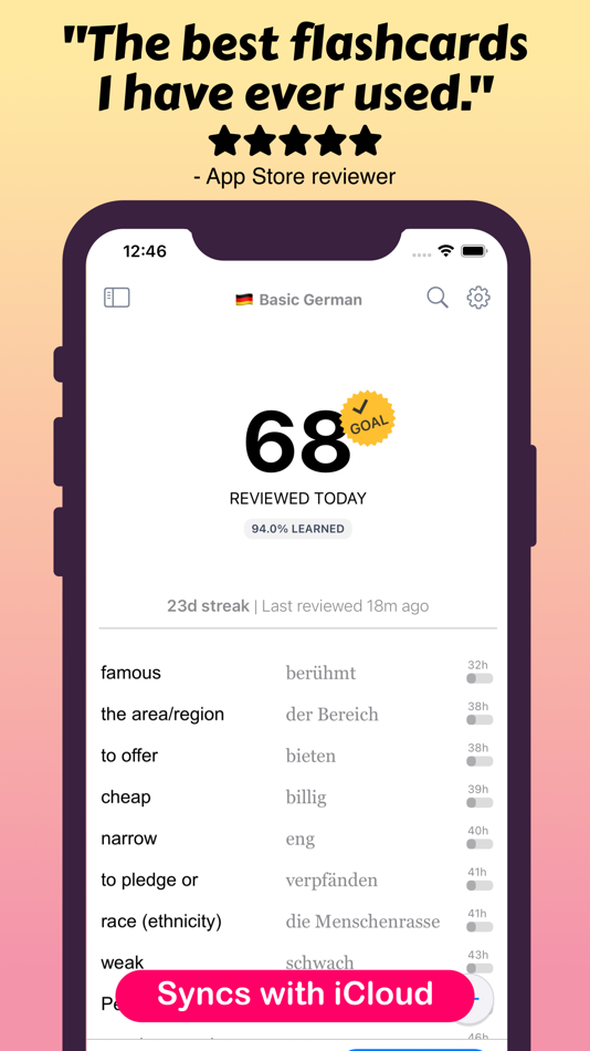 #1. Fresh Cards - Flashcards (macOS) 由: Allen Ussher