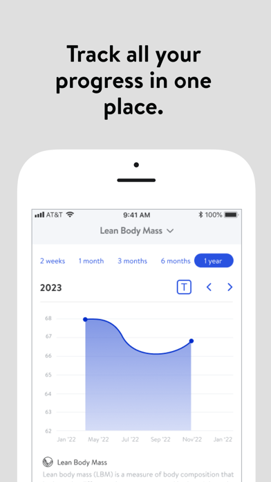Hydrogen Fitness App Screenshot