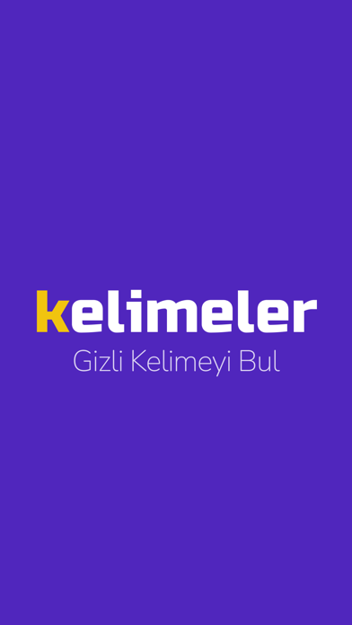 Kelimeler - Kelime Bulmaca Screenshot
