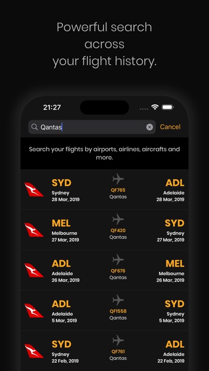 Fly - Log and share flights