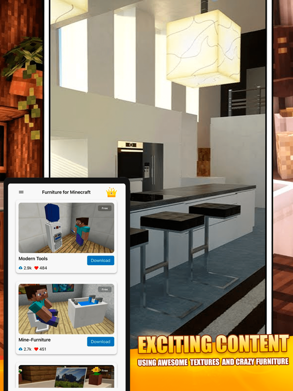 Screenshot #5 pour Furniture for Minecraft PE