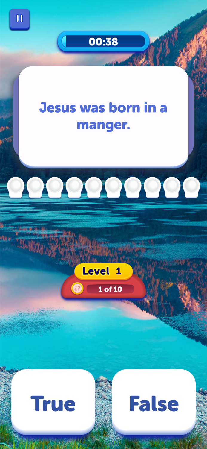 True or False - Biblical