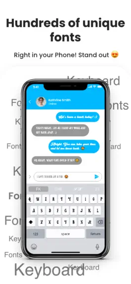 Game screenshot Fonts Keyboard (Fonts App) mod apk