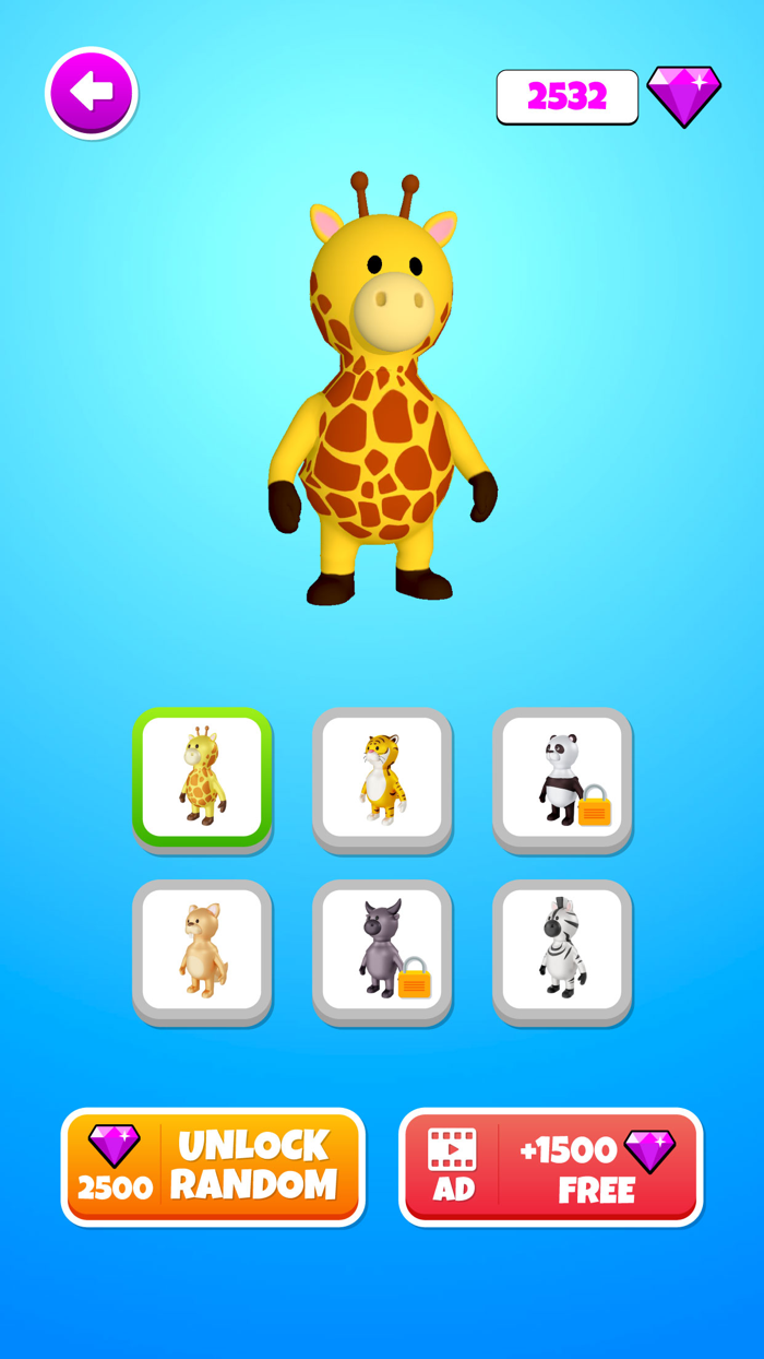 Real Long Neck Run Ring stack