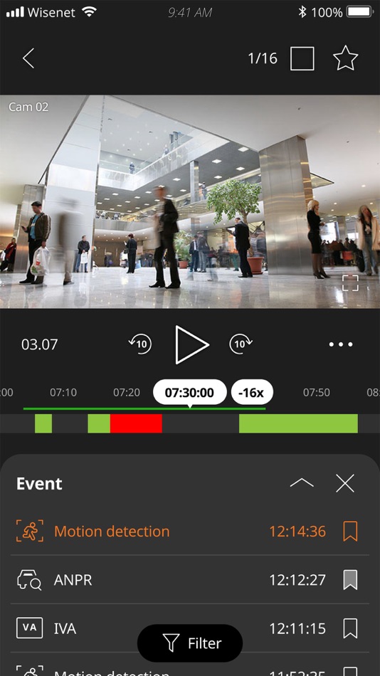 #5. Wisenet mobile (iOS) 由: Hanwha Vision Co., Ltd