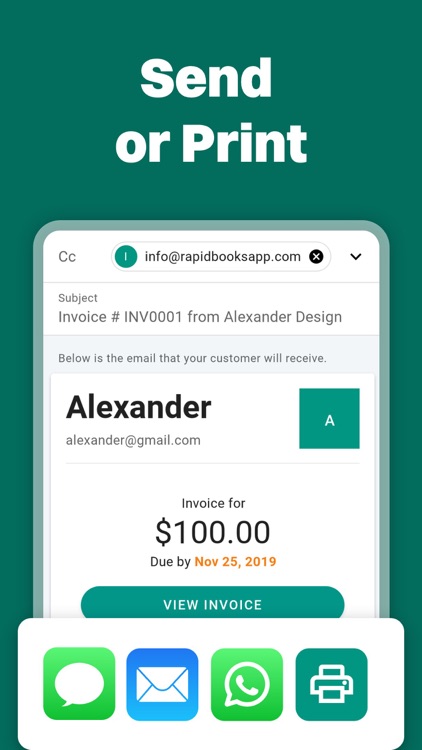 Invoice Maker by RapidBooks