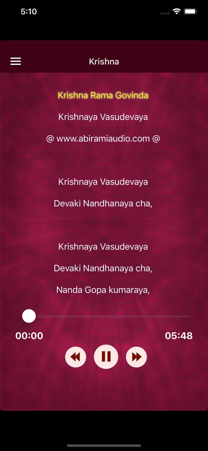 Krishna Rama Govinda