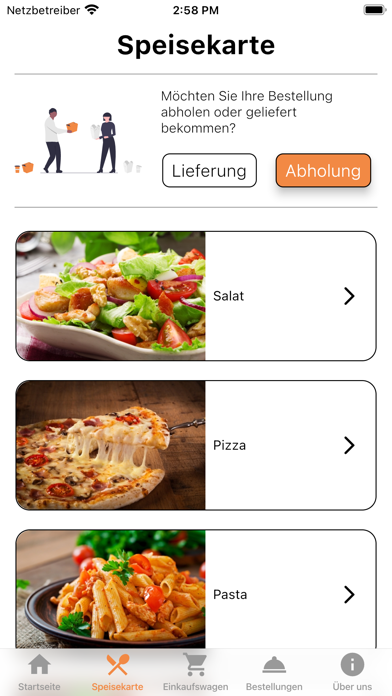 Pizzeria Napoli - Baiersdorf Screenshot