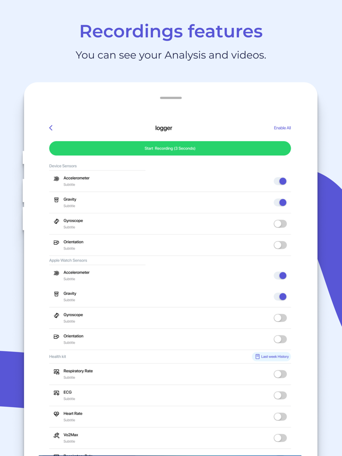 FlexiHealth Data Collector