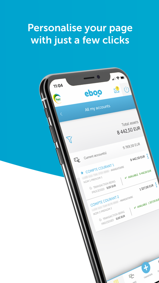#2. eboo (iOS) 由: POST Luxembourg