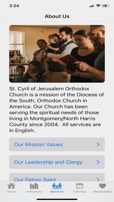 St. Cyril Orthodox Church Screenshot