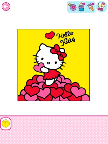 Hello Kitty：ィ ぬりえのおすすめ画像7