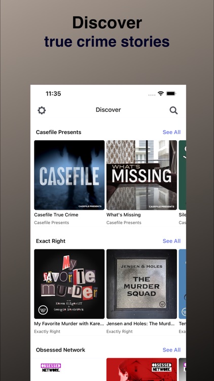 True Crime Podcast App