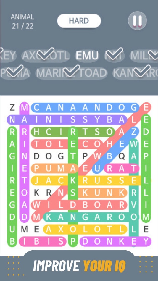 #1. Word Search Finder - Fun Game (iOS) 由: Khalid Jarhder