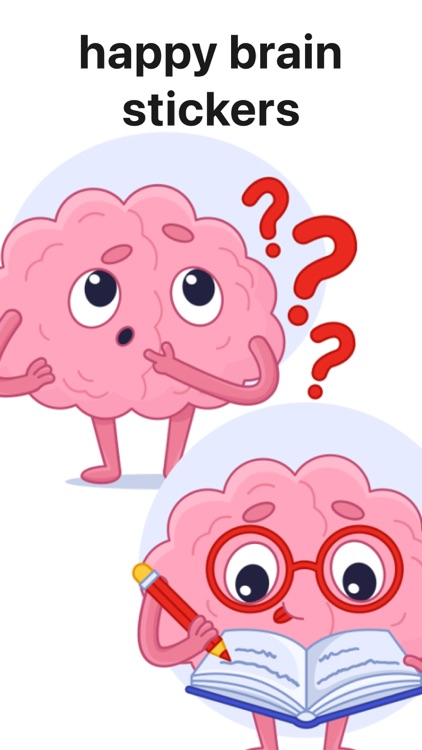 happy brain stickers